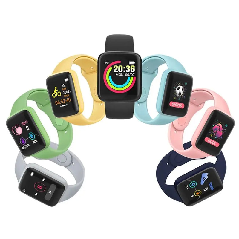 Relógio Smartwatch D20 - Notificações, redes sociais, músicas, saúde